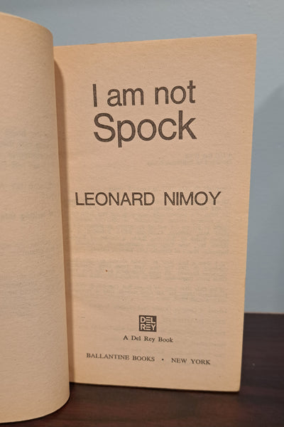 I Am Not Spock