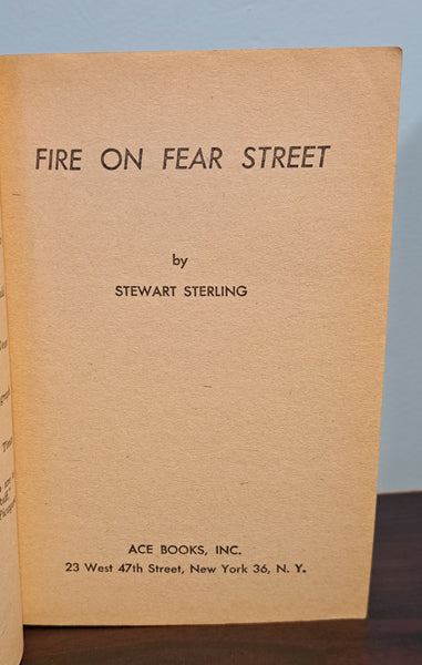 Dead Certain & Fire On Fear Street