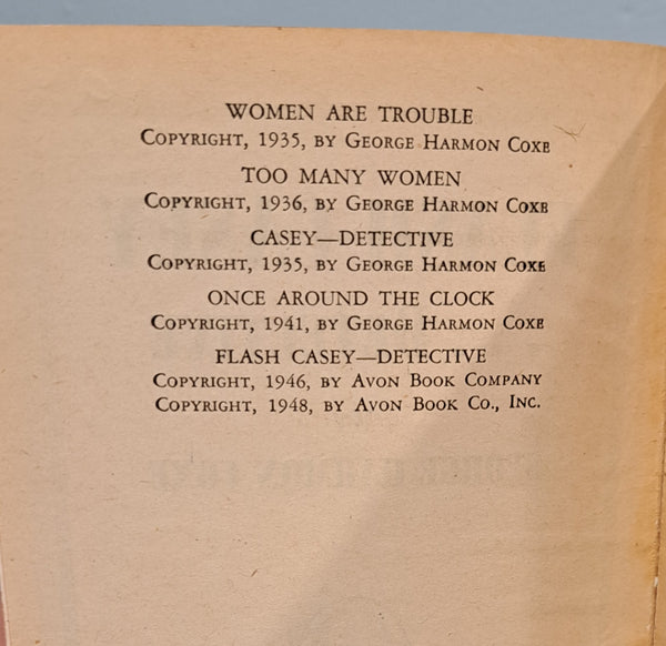 Flash Casey Hard-Boiled Detective