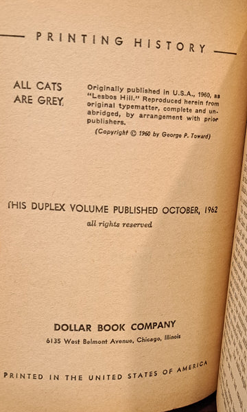 Rage Of Desire and All Cats Are Grey