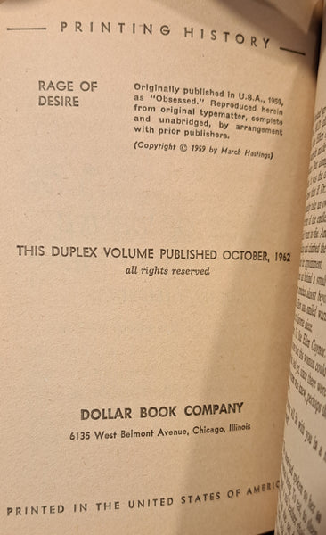 Rage Of Desire and All Cats Are Grey
