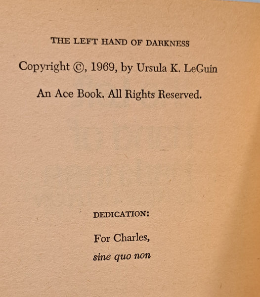 The Left Hand of Darkness