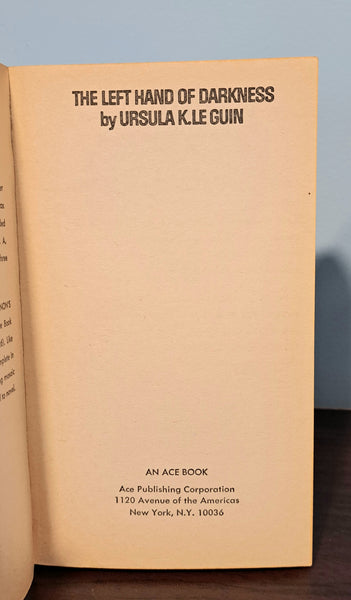 The Left Hand of Darkness