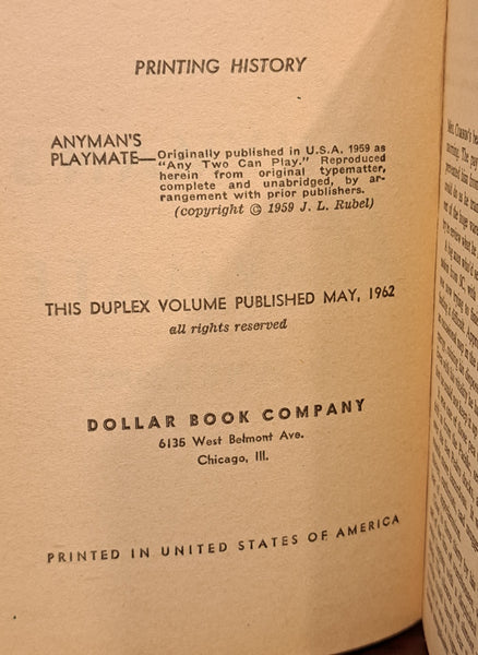 Any Man's Playmate & Strumpet's Jungle