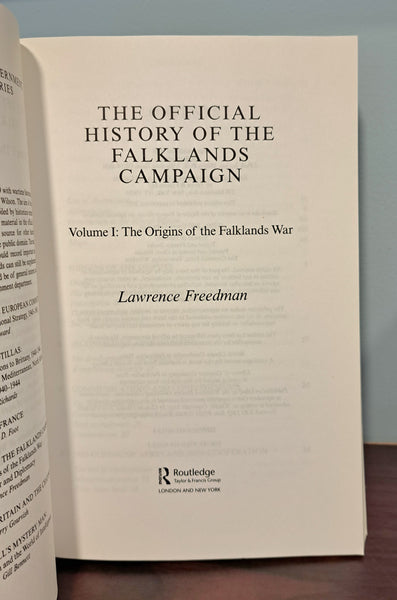 The Official History of the Falklands Campaign: Volume 1 and 2