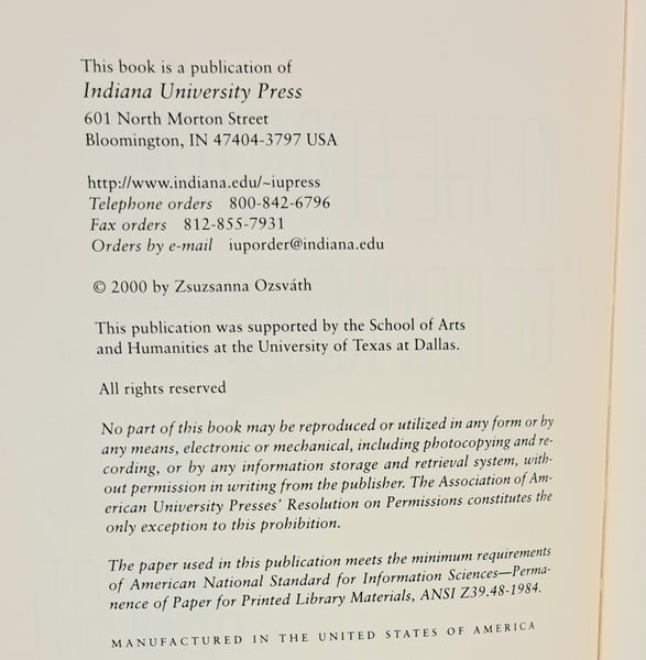 In the Footsteps of Orpheus: the Life and Times of Miklós Radnóti