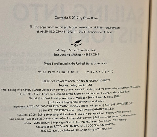 Sailing Into History