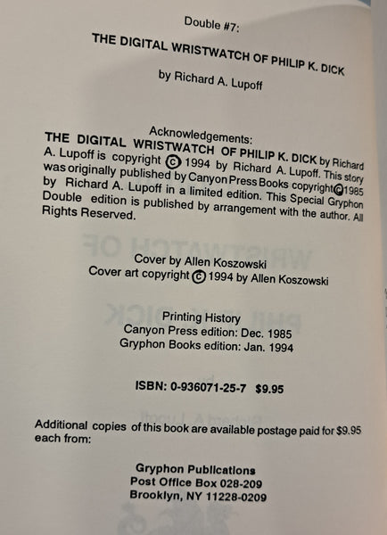 The Digital Wristwatch of Philip K. Dick and Hyperprism