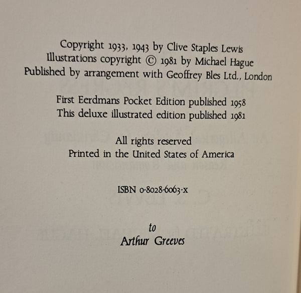 The Pilgrim's Regress