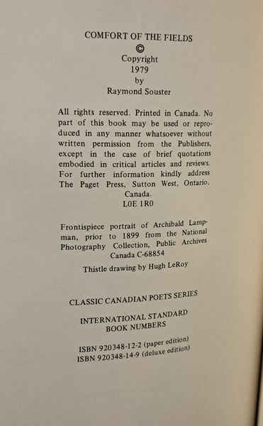 Comfort of the Fields