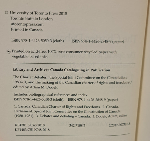 The Charter Debates