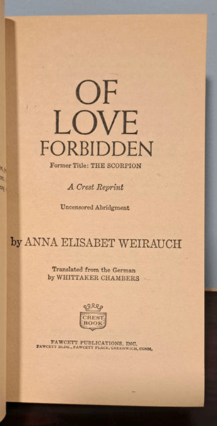 Of Love Forbidden