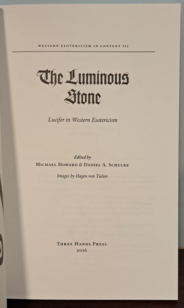 The Luminous Stone: Lucifer in Western Esotericism