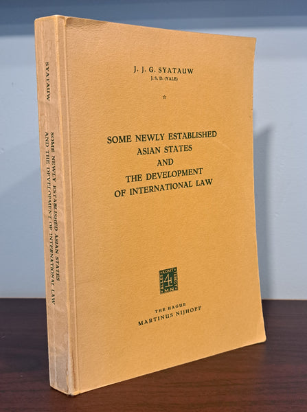 Some Newly Established Asian States and the Development of International Law