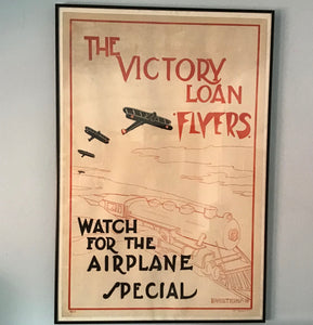 The Victory Loan Flyers  Promotional Poster WW1