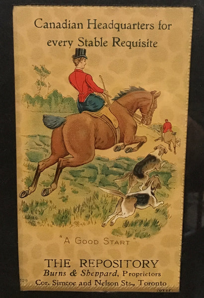 The Repository  Stables - Trade Card