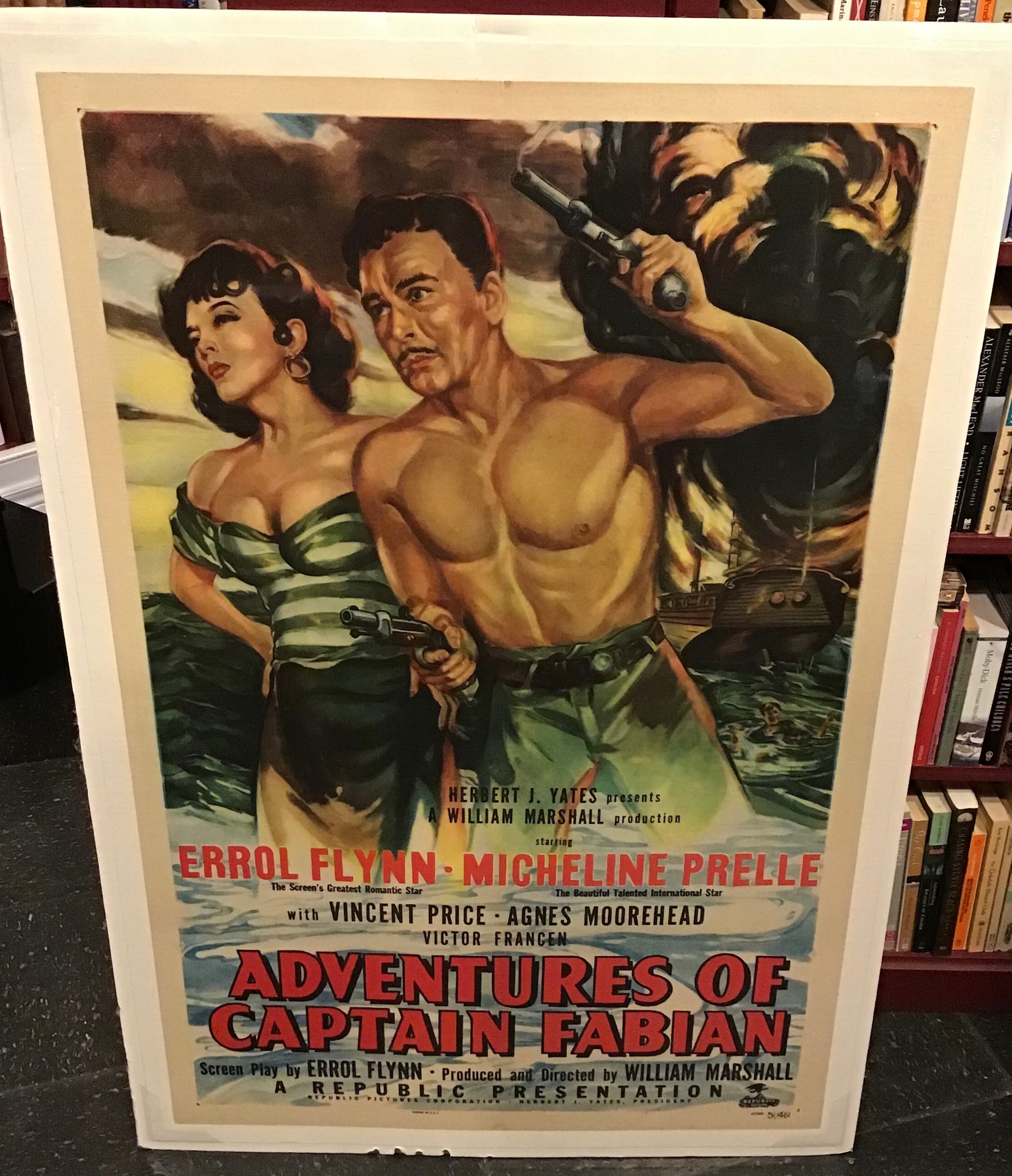 Adventures of Captain Fabian (Movie Poster)(Errol Flynn)